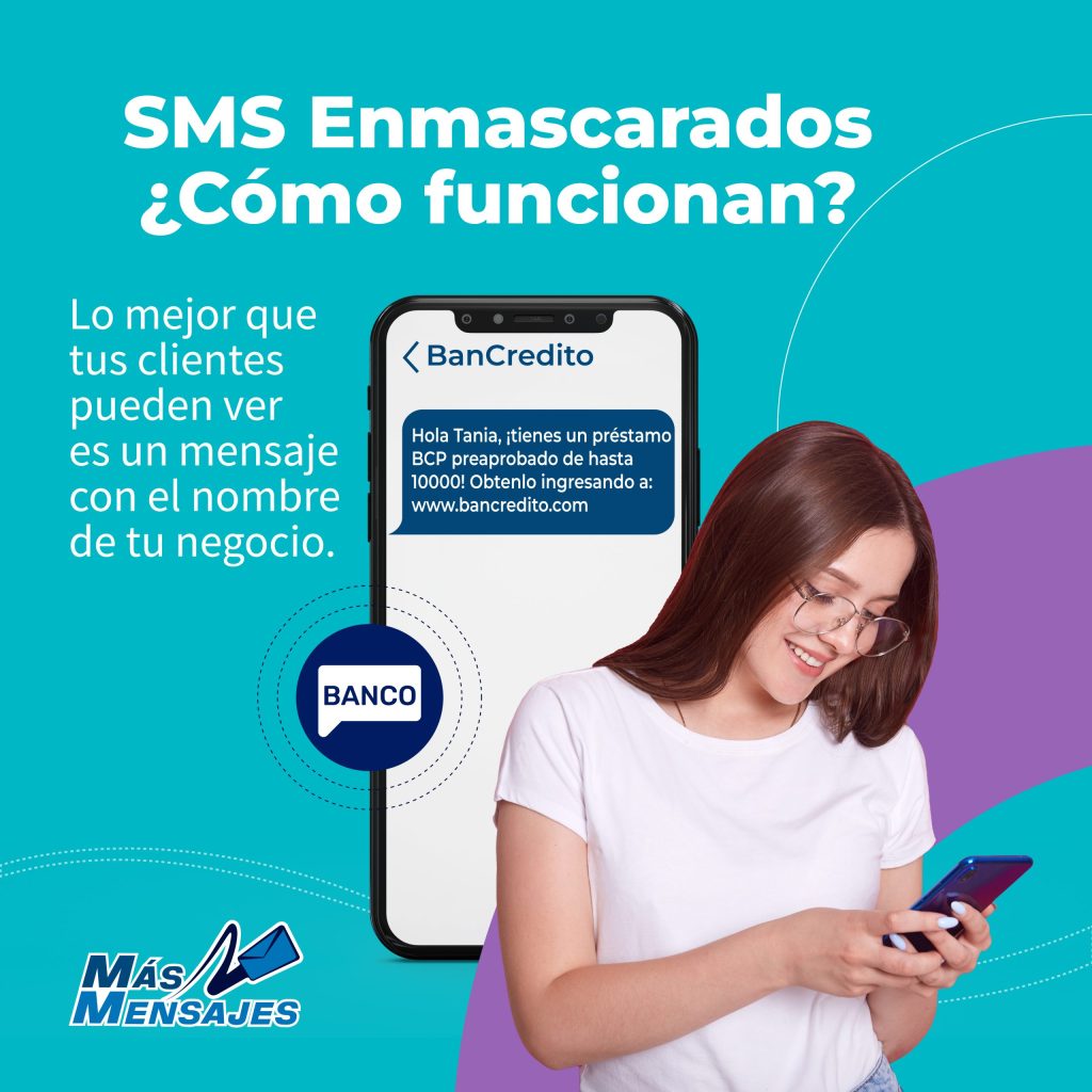 SMS Enmascarados